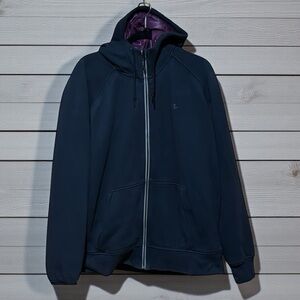 Nike Navy Blue Down Fill Jacket Hooded XXL